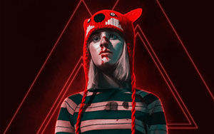 Lulu Wilson`s look from the horror-drama film `Becky` (Release - 5 June 2020)